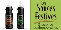 Les Sauces Festives en Squeeze Premium par Darégal